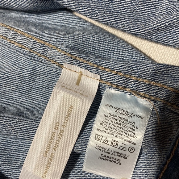 LOFT | Denim Trucker Jacket - Picture 10 of 16